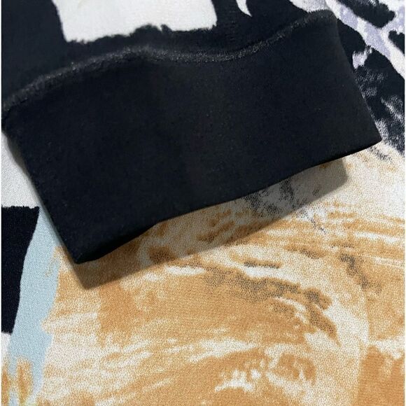 Eva Varro Art To Wear Abstract Strappy Lined Tunic Size Small - Picture 5 of 7